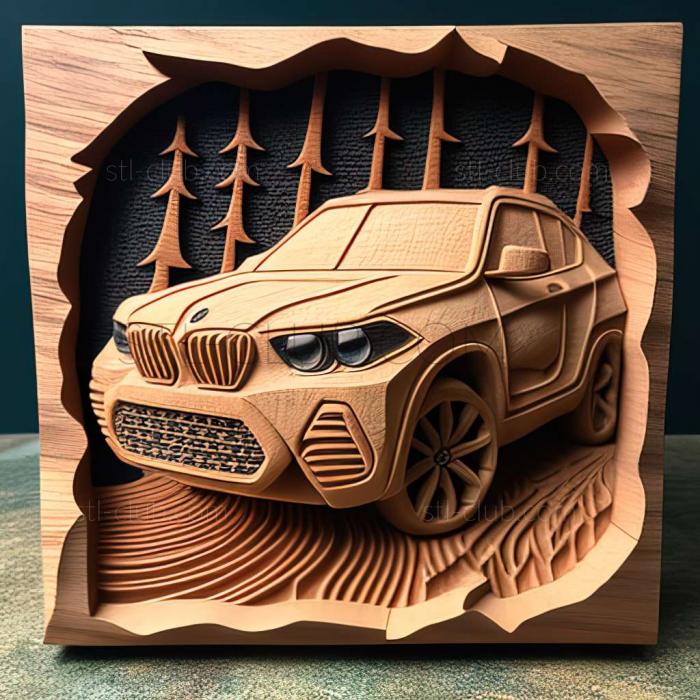 3D модель BMW X2 (STL)